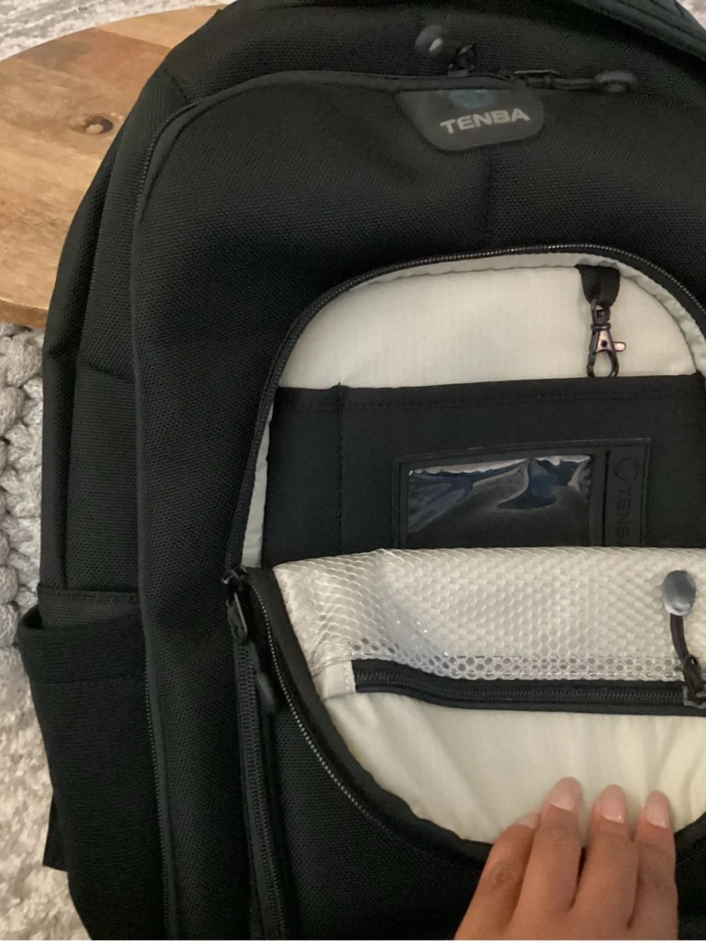 Tenba Black Men's Camera Backpack - Durable Everyday Carry